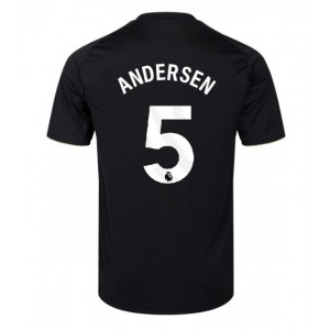 Fotbalové Dres Fulham Joachim Andersen #5 Třetí Oblečení 2025-26 Krátký Rukáv